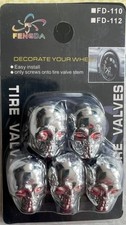 ventilkappen Auto Totenkopf