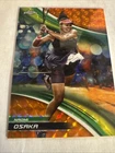 2025 Topps Chrome Tennis Orange Geometric Refractor Naomi Osaka #80