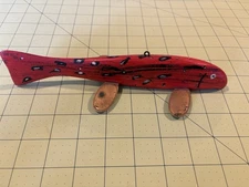 Antique Hand Carved Chautauqua Lake Style Mudd Sucker Decoy.