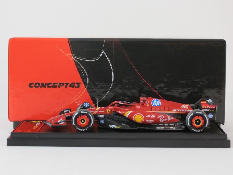 FERRARI SF-24 FORMULA 1 ルクレール BBR Ferrari SF-24 #16 Charles Leclerc Winner Monaco GP 2024