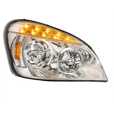 United Pacific 35832 Headlight R/H, Chrome, Led, For 2008 201 for Freightliner