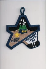 2019 Cornhusker Council Camp Stars patch