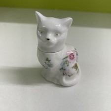 Aynsley Cottage Garden Design, Fine Bone China, Cat, Animal Figurine San 4