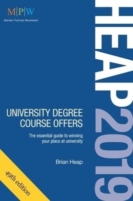 Brian Heap HEAP 2019: University Degree Course Offers (Taschenbuch)