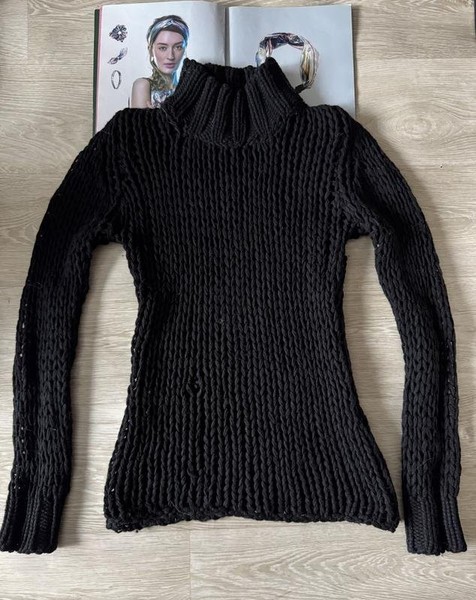 Women Balmain Turtleneck Black 38 / M / 46