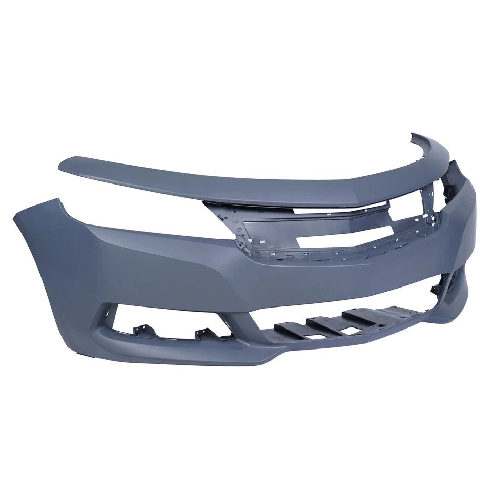 Front Upper Bumper Cover For 2014-2020 Chevrolet Impala LT Chevy Primed 22990036 - Image 4 of 4