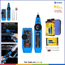 Network Cable Tester Ethernet LAN Wire Tracker PoE Tester RJ11 RJ45 Telephone Li