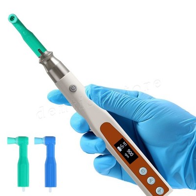 Zahnarzt Kabelloses Elektrisches Hygiene-Prophylaxe-Handstück 2 Prophylaxewinkel