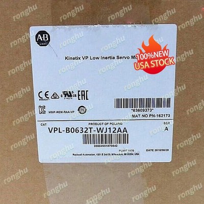 ALLEN BRADLEY VPL-B0632T-WJ12AA AB Kinetix VP Low Inertia Servo Motor New US