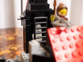 LEGO #6075 Castle Wolfpack Tower 1992 Ghost 100% COMPLETE WITH MANUAL (no box)