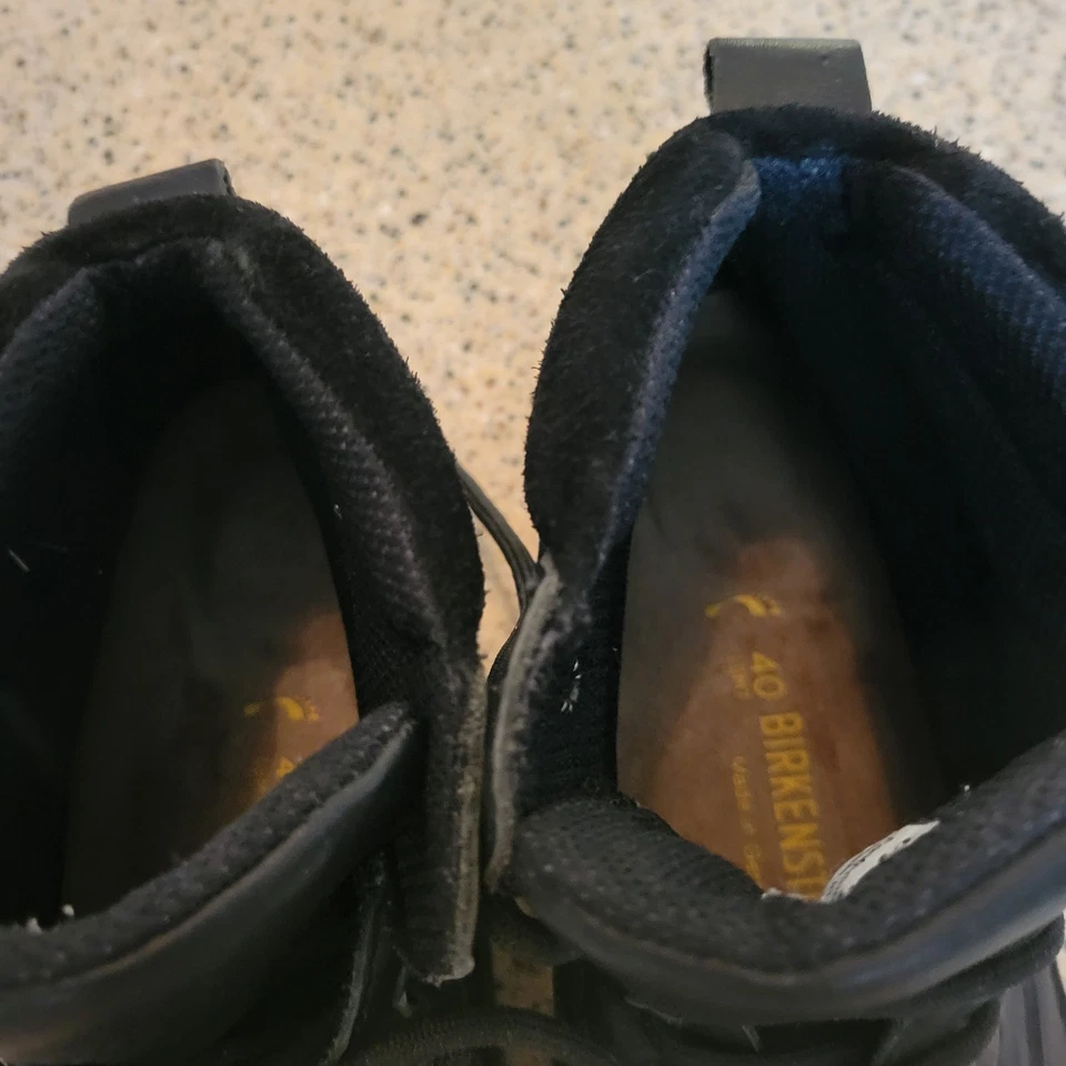 Birkenstock Unisex M/7 con 9 Zapatos Botas de Cuero Foto 3 de 4