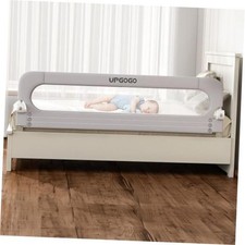 Folding Bed Rail for Toddlers, 71" L x 23.6" H 71"L x 23.6" H Grey