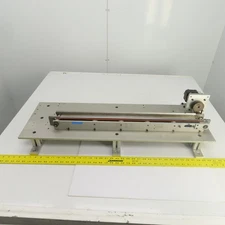 29" OAL  7/8" x 7/8" 2 Sided Split Middle Small Parts Conveyor 8FPM 115V