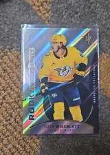 2025-26 SP Authentics Ozzy Wiesblatt #123 Patterned Foilboard (RC) Predators 