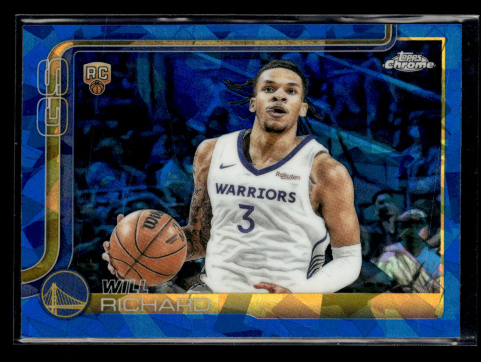 Will Richard RC 2025-26 Topps Chrome Sapphire Basketball Rookie #287 [jm128