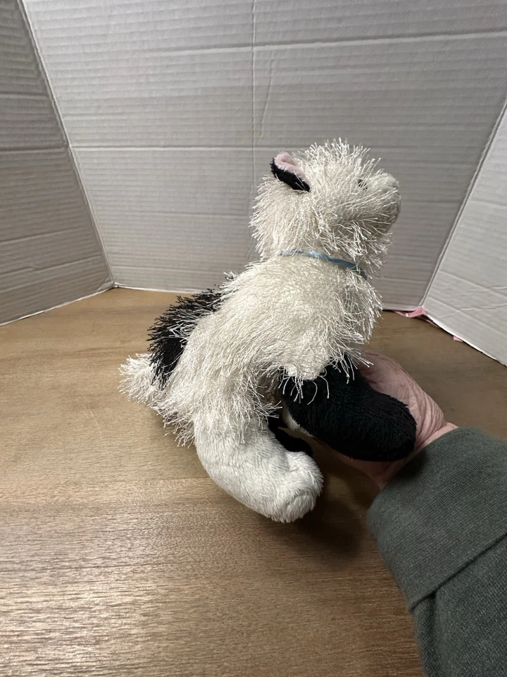 Ganz Webkinz Domino Cat Plush Black White Stuffed Animal Toy No Code Kitty - Image 4 of 4