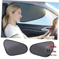 2-Pack Car Window Shades Mesh Static adsorption Side Window Anti-UV Sunshade
