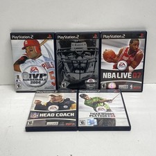 Madden 2005 Collector's Edition NBA Live 07 5 PS2 Game Lot EA Sports