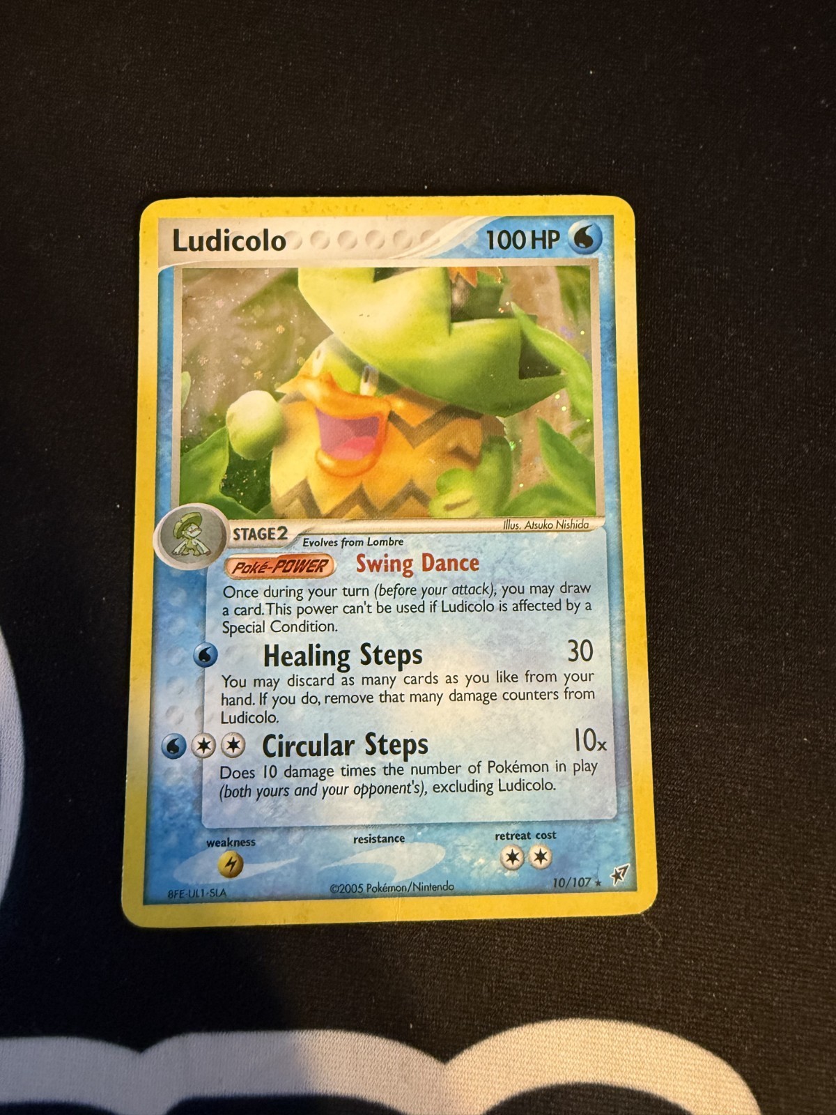 Ludicolo 10/107 EX Deoxys Holo Rare Pokemon