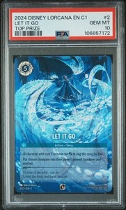 ロルカナ Let It Go GP プロモ PSA10 Let It Go Lorcana | eBay