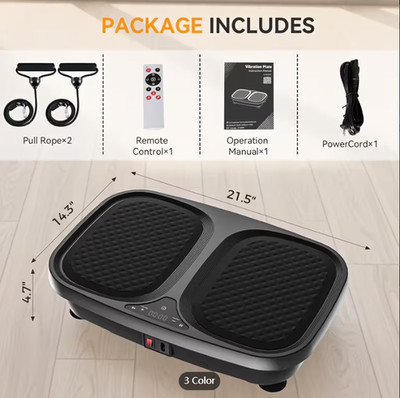 Vibration Plate Exercise Machine
