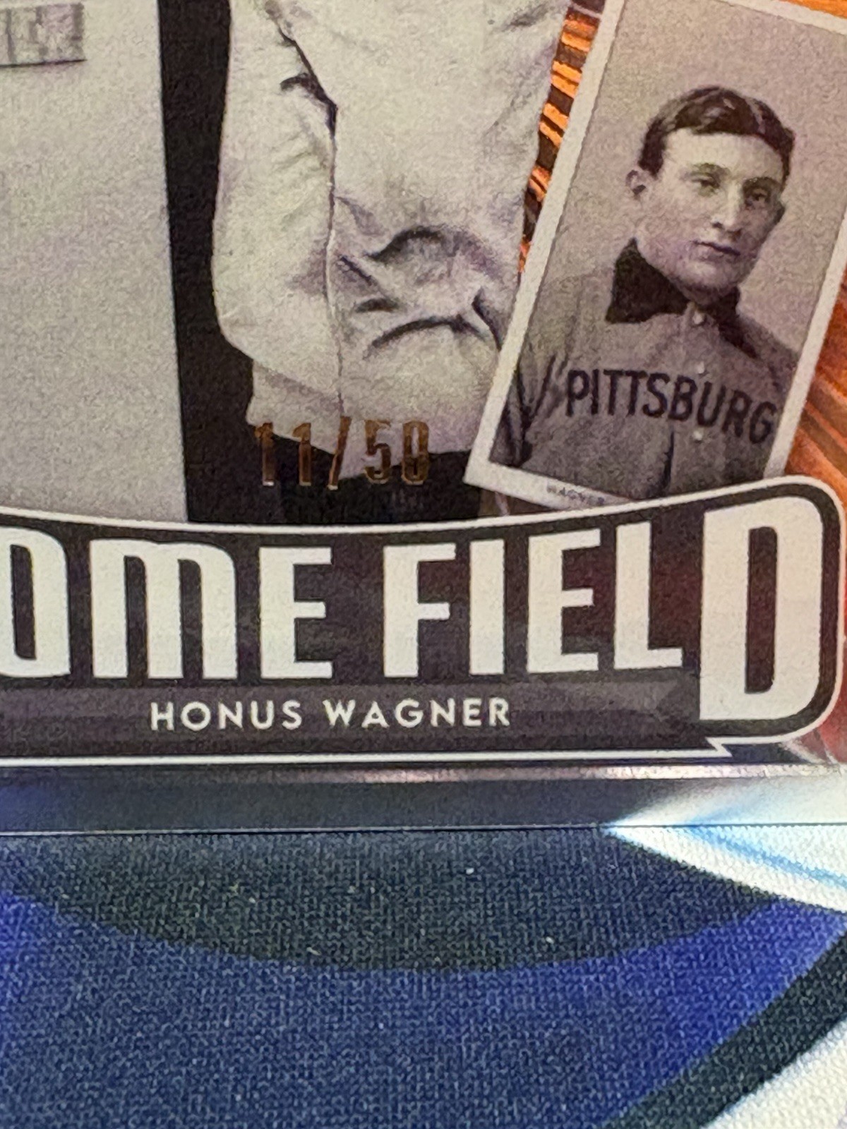 2026 Topps Chrome Black Honus Wagner #CBHA-12 Home Field Advantage /50 SSP view 4