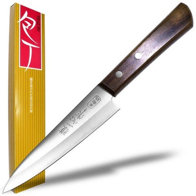 Japanese Petty Knife 4.7'' AUS8 SUS410 Steel Rosewood Handle   FREE US SHIPPING