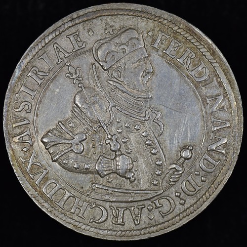 1564-95 AUSTRIA TALER ✪ VF VERY FINE DETAILS ✪ SILVER COIN FERDINAND ◢TRUSTED◣