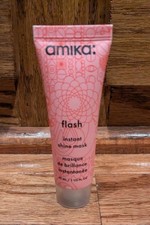 amika Flash Instant Shine Hair Gloss Mask 1 oz 30 ml Travel Size NEW