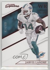 2016 Panini Prime Signatures Prime Proof Red 2/149 Jarvis Landry #150 1u0