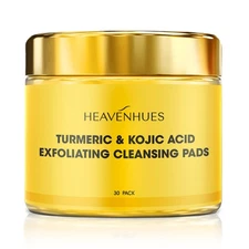 Facial Radiance Gentle Exfoliating Toner Pads for Deep Cleaning Moisturizing