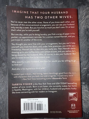 Wives by Tarryn Fisher (2019, Trade Paperback) - Imagen 2 de 5