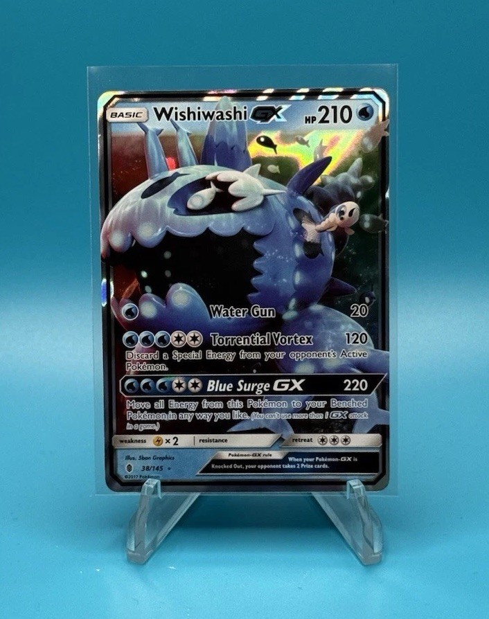 Pokémon Wishiwashi GX 38/145 Sm-Guardians Rising