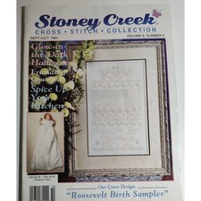 Stoney Creek Cross Stitch Magazine Sept/Oct 1994 Sampler, Mailbox  More