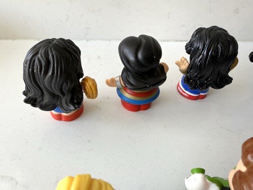 Lot of 19 Fisher Price DC Super Friends Little People Flash Aquaman Batman Robin - Bild 14 von 20