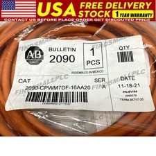 Allen Bradley 2090-CPWM7DF-16AA20 Motor Power Cable  US Free Tax