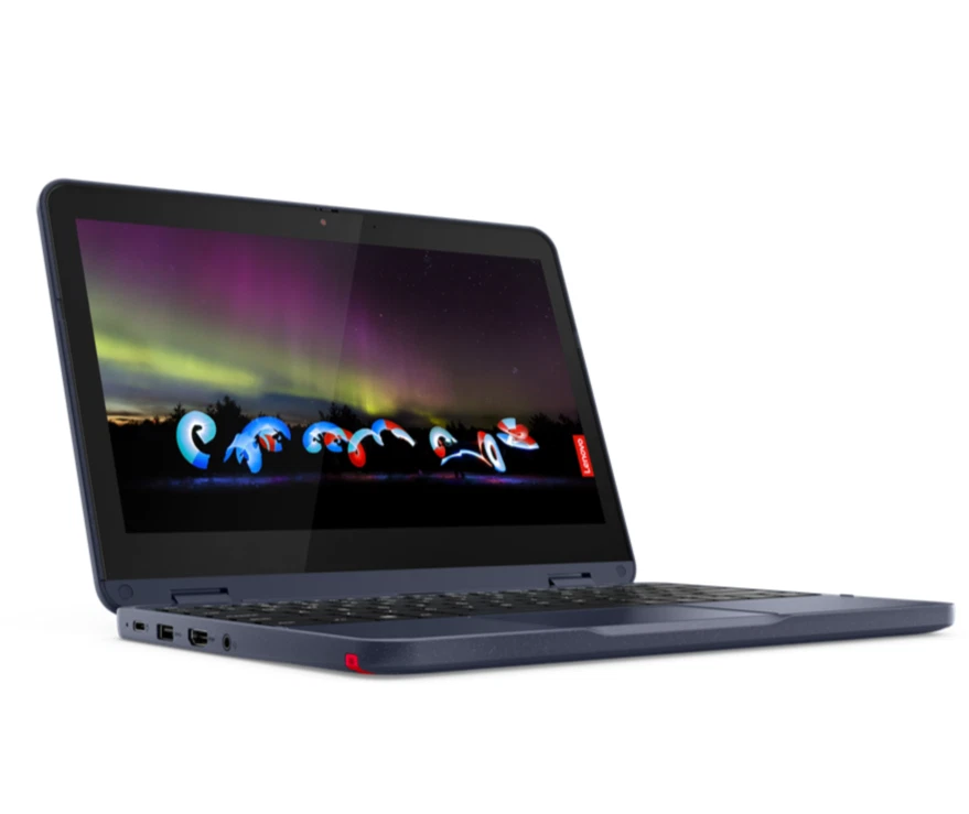 Lenovo 2022 300W Gen3 HD 2-in-1 Touchscreen Laptop, AMD 3015e Processor,4GB-64GB - Image 3 of 4