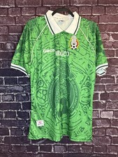 Mexico 1999 Home Jersey L 