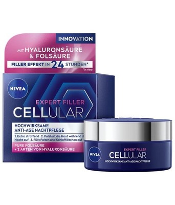 NIVEA Cellular Expert Filler Hochwirksame Anti-Age 50 ml (1er Pack) 