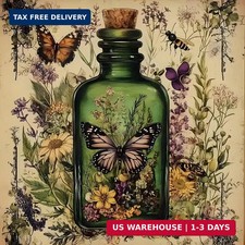 Butterflies Diamond Art Kits for Adults, 5D DIY flowers Diamond Painting Kits fo
