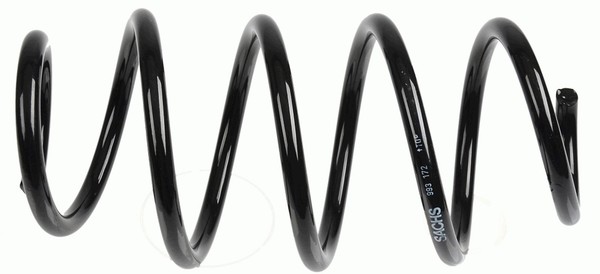 1X Fahrwerksfeder Sachs 993 172 FüR Altea A3 Seat 1P1 8P7 Xl Leon Audi 12,5Mm-image