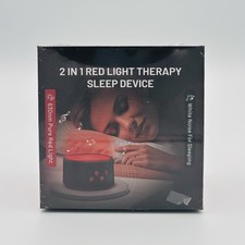 Red Light Therapy White Noise Sleep Device 2 in 1 - NEW FACTORY SEALED