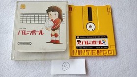 Volley Ball Volleyball FAMICOM DISK SYSTEM/Disk and Case/tested-a430-