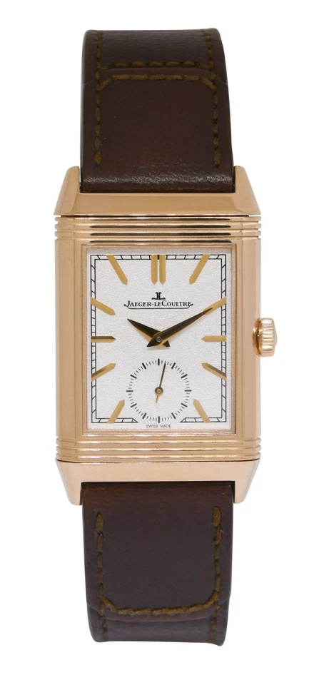 Jaeger LeCoultre Reverso Tribute Duoface 18k Rose Gold Manual Watch Q3902420 - Image 2 of 4