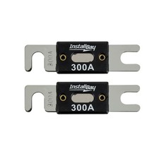 10 PCS 300 Amp ANL Fuses Black Automotive Audio Car Block Protection Holder