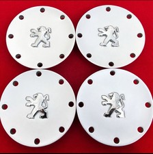 🟢 4x Original Peugeot Felgendeckel / Nabendeckel / Felgenkappen 144mm 🟢