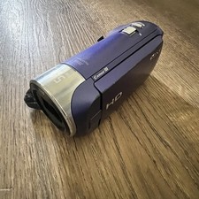 Sony HDR-CX240 Handycam Digital Camcorder - Blue Working No Charger