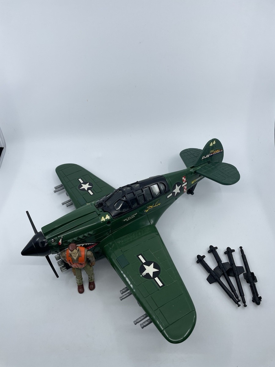 Vintage GI Joe Sgt. Savage P-40 Warhawk WWII Toy Plane HASBRO | eBay