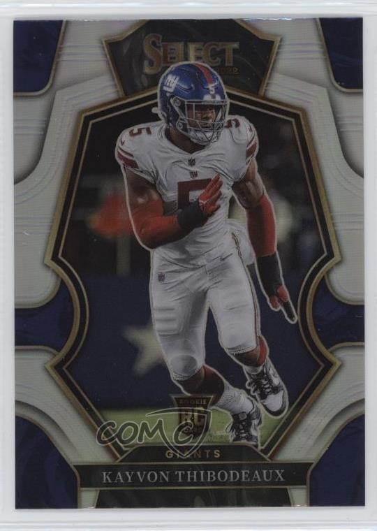 2022 Panini Select Premier Level Silver Prizm Kayvon Thibodeaux #175 Rookie RC