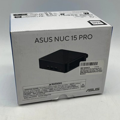 New Asus NUC 15 PRO Barebones Mini PC RNUC15CRKU70000U